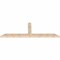 Ekena Millwork Portland Smooth Timber Gable Bracket, Douglas Fir, 96"W x 32"H x 3 1/2"D x 5 1/2"F, 8/12 Pitch GBW096X32X0406POR00SDF - alternate 2